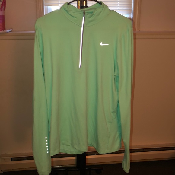 Nike Tops - Seafoam Green Nike Half Zip